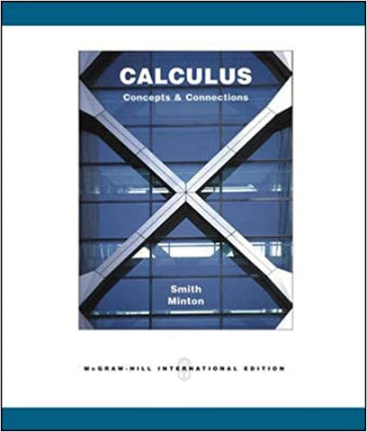 Calculus: Concepts and Connections