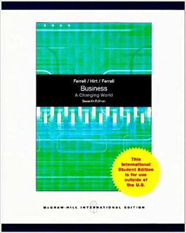 Businesss: A Changing World-7th edition