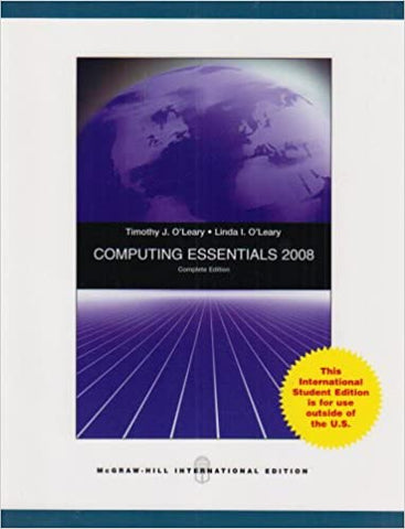 Computing Essentials 2007