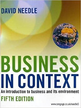 Business in Context