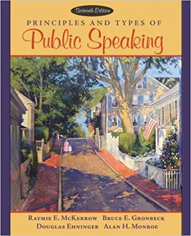 Principles and Types of Public Speaking