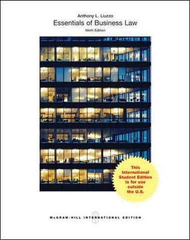 Essentials  of Business Law