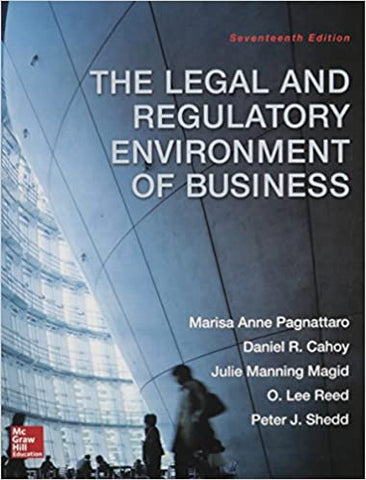 The Legal and Regulatory Environment of Business
