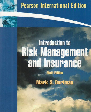 Introduction To Risk Management And Insurance