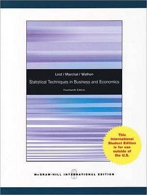 Statistical Techniques in Business and Economics-14e