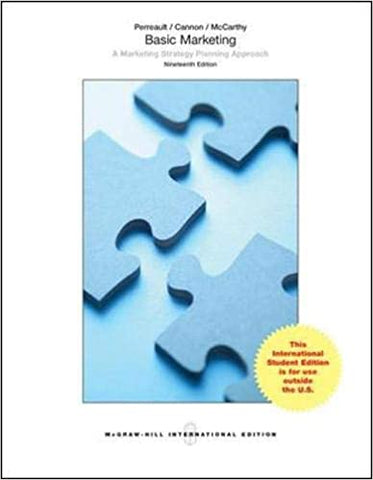 Basic Marketing: A Marketing Strategy Planning Approach