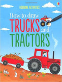How to draw Trucks and Tractors