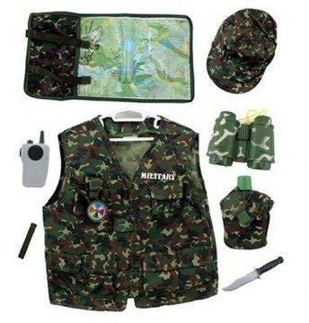 Kids Military Dress Up Costume