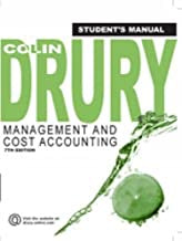 Student Manual Mgmt & Cost Acc;Drury 7th