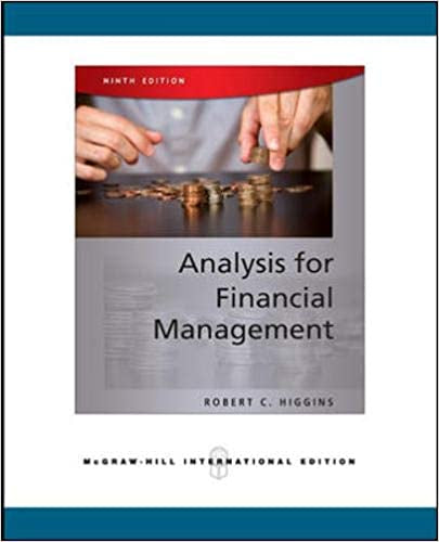 Analysis for Financial Management 9th edition