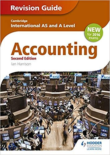 Cambridge International AS & A Level Accounting Revision Guide
