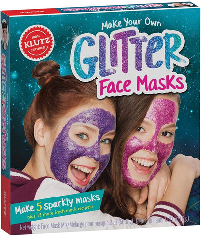 Klutz Make Your Own Glitter Face Masks