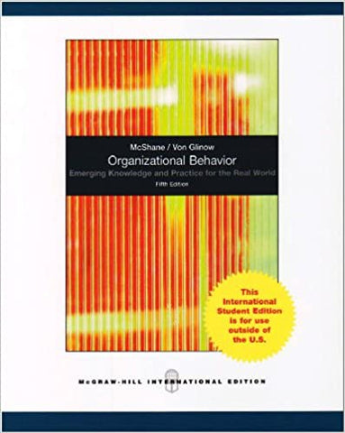 Organisation Behavior:Emerging Knowledge and Practice for the Real World