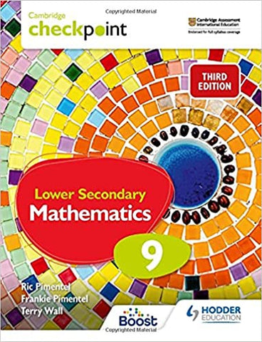 Cambridge Checkpoint Lower Secondary Mathematics Student's Book 9: Third Edition