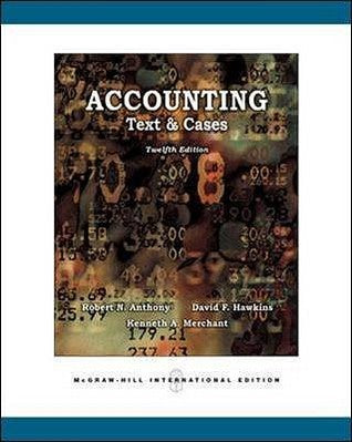 Accounting:Texts and Cases