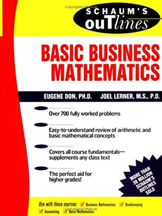 Schaums's Basic Business Maths