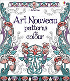 Art Nouveau Patterns to Colour