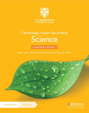 NEW Cambridge Lower Secondary Science Learner’s Book with Digital Access Stage 7