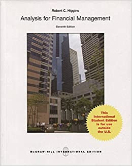 Analysis for Financial Management; 11th edition