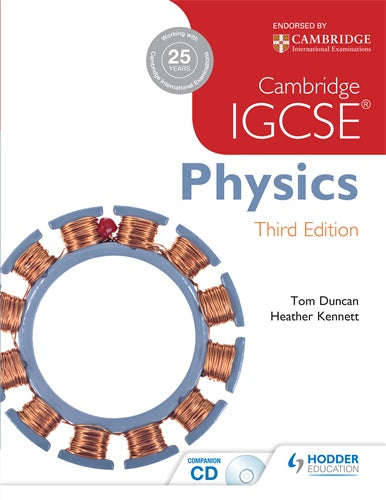 Cambridge IGCSE Physics 3rd Edition plus CD
