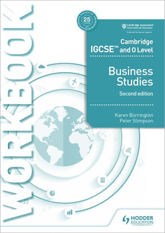 Cambridge IGCSE & O Level Business Studies Workbook 2nd edition