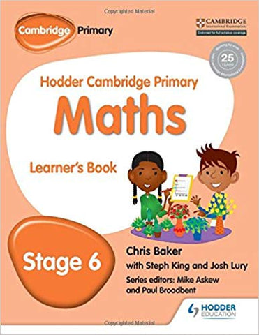 Hodder Cambridge Primary Maths Learner's Book 6